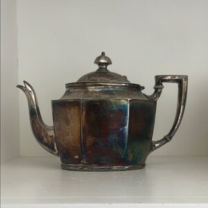 Hartford Sterling Co. Silver Plate Vintage Teapot Pre 1930s